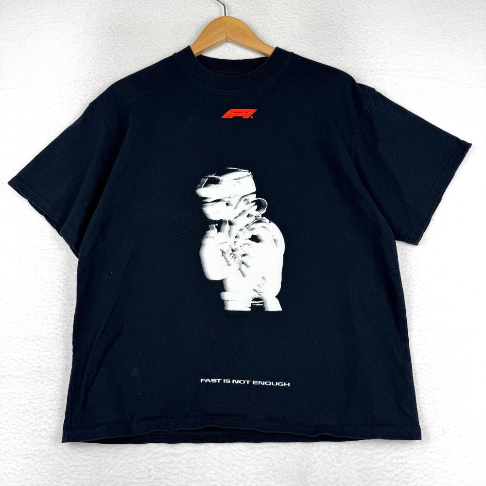 Formula 1 F1 x Pacsun 2023 Medium Black Racing Graphic Shirt McLaren Mercedes